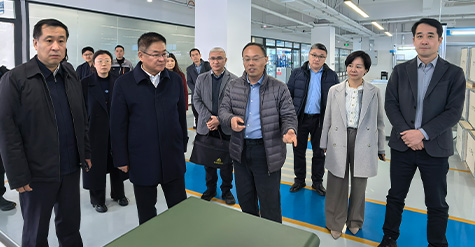 山东省科技厅党组书记、厅长孙海生一行莅临和普威视调研科技创新情况