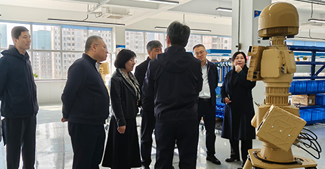 省工业和信息化厅海洋装备产业处辛颖一行莅临和普威视 调研低空装备产业发展情况